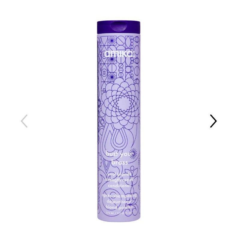 amika Bust Your Brass Cool Blonde Strength Repair Conditioner PROMO 07.02