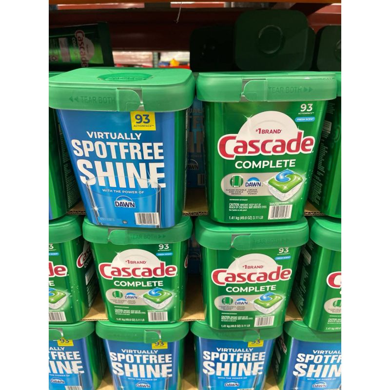 Cascade - Complete - sabao em capsula para maquina de lavar louca promo 08.24