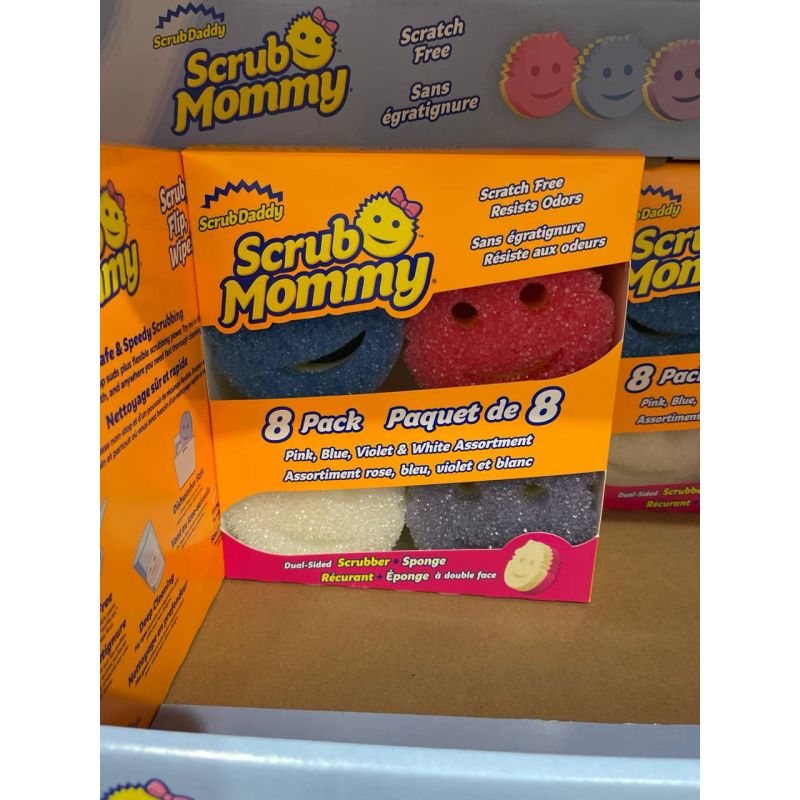 Scrub Mommy - kit com 8 esponjas promo 08.03