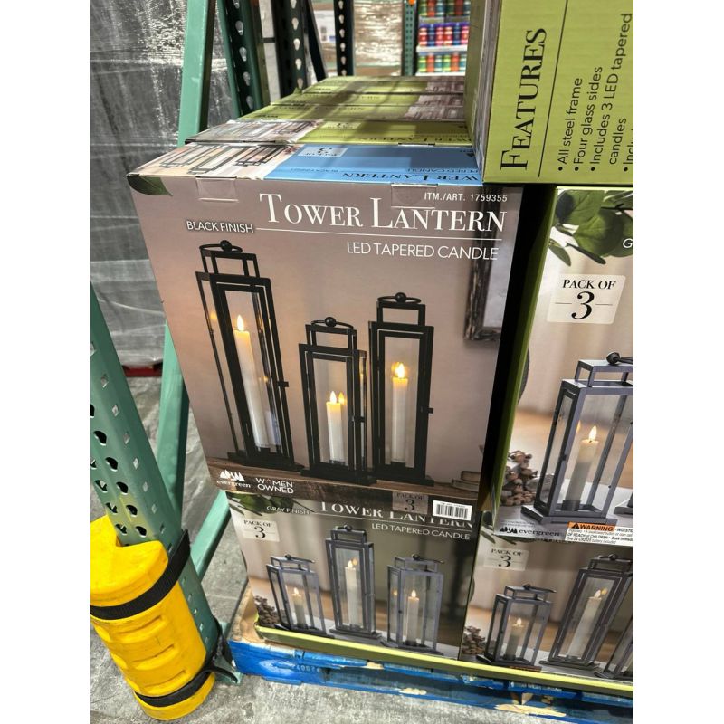 Tower Lanterns 3 Pack