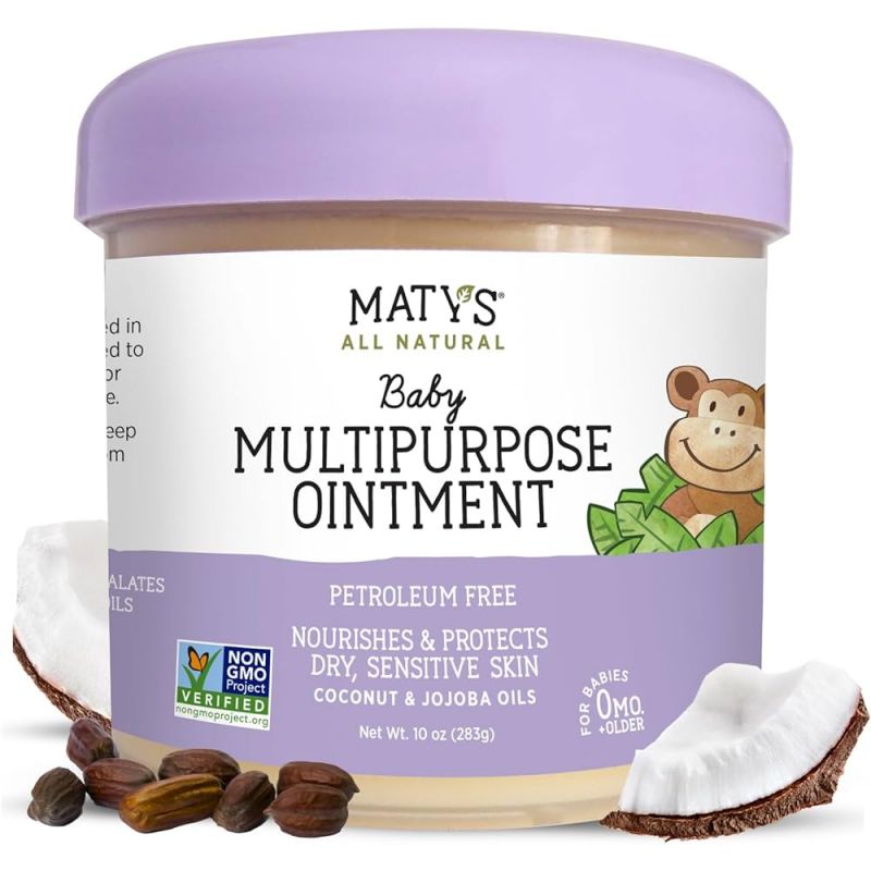 Matys Multipurpose Baby Ointment, All Over Gentle Skin Protection for Newborns & Up