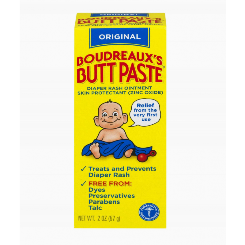 Boudreaux's Butt Paste Diaper Rash Ointment | Original Formula