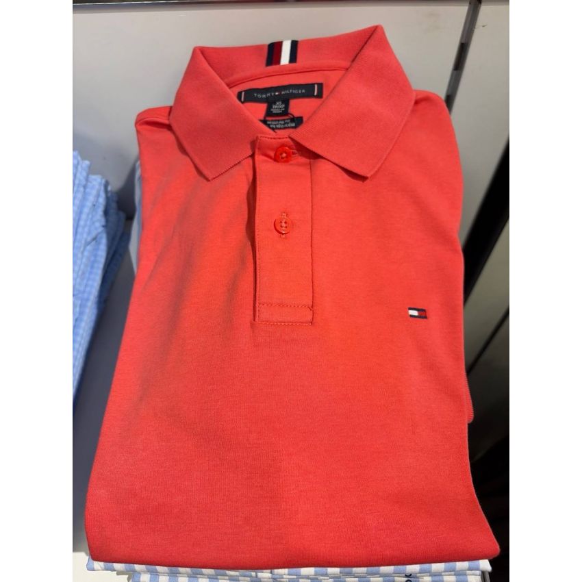 camiseta polo manga curta regular fit