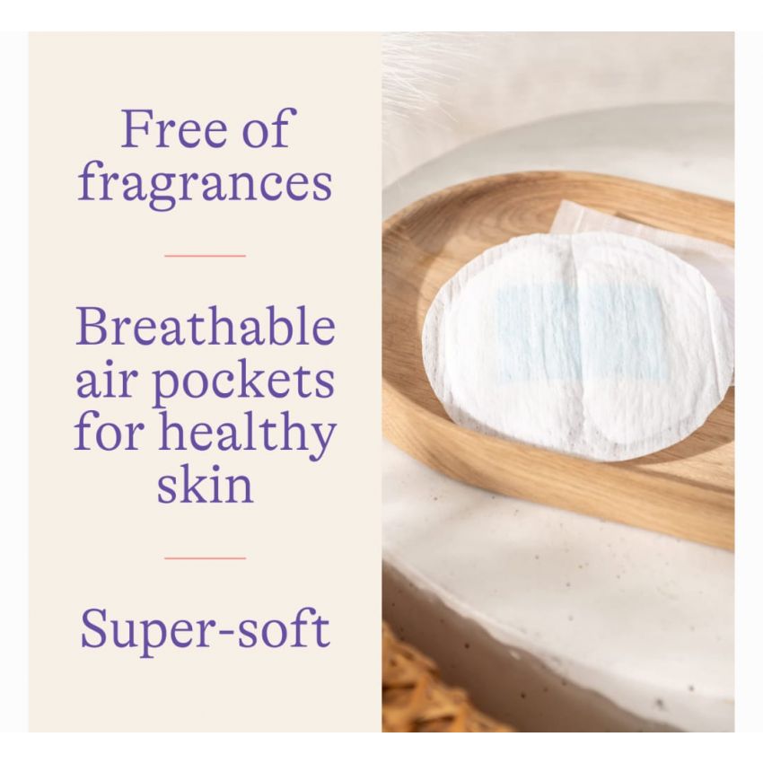 Lansinoh Stay Dry Disposable Nursing Pads, Soft and Super Absorbent Breast Pads