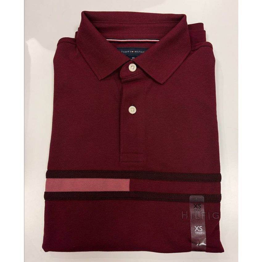 Polo Regular Fit Stretch manga curta