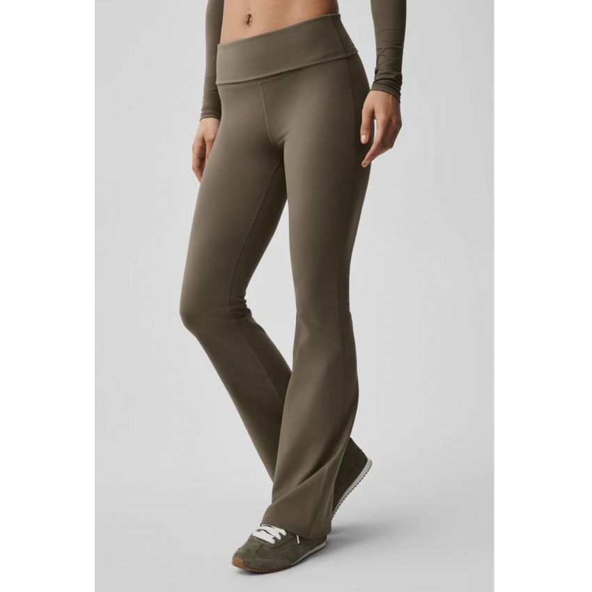 ALO Softsculpt Foldover Flare Legging (Regular)
