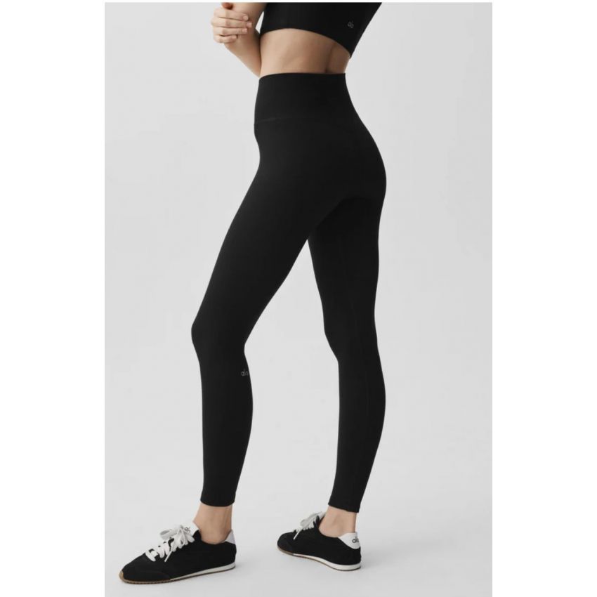 Seamless Modal Ribbed High-Waist 7/8 Legging
