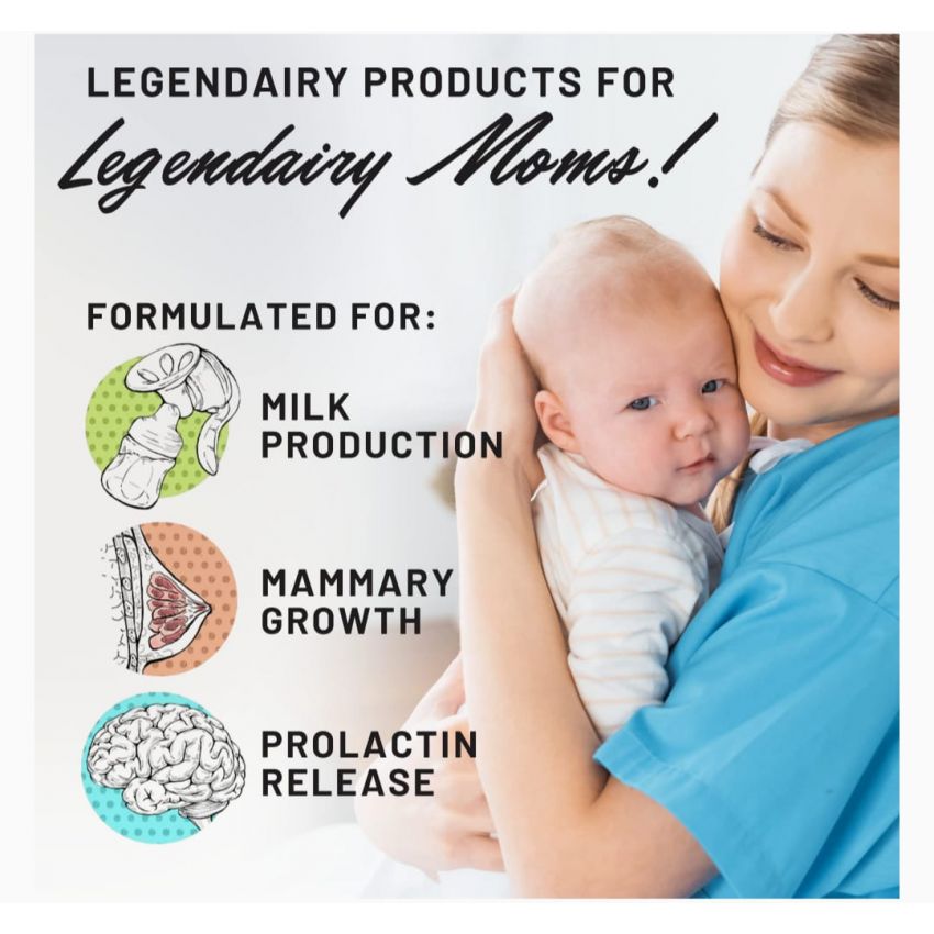 Legendairy Milk Sunflower Lecithin, 1200mg Organic Sunflower Lecithin Supplement for Clogged Milk Ducts