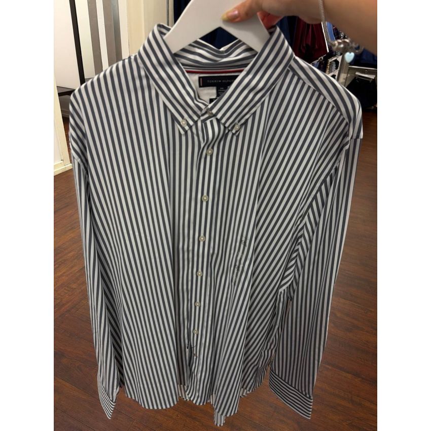 Camisa social manga longa REGULAR fit stretch nylon