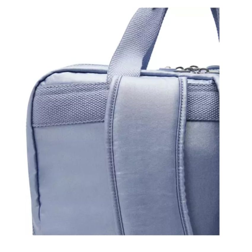 Kipling Audrie, Metallic Diaper Backpack, Color Clear Blue Metallic