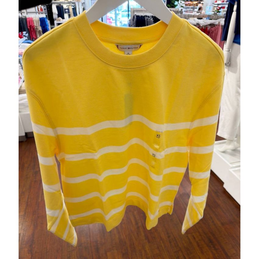 moletom oversized listrado