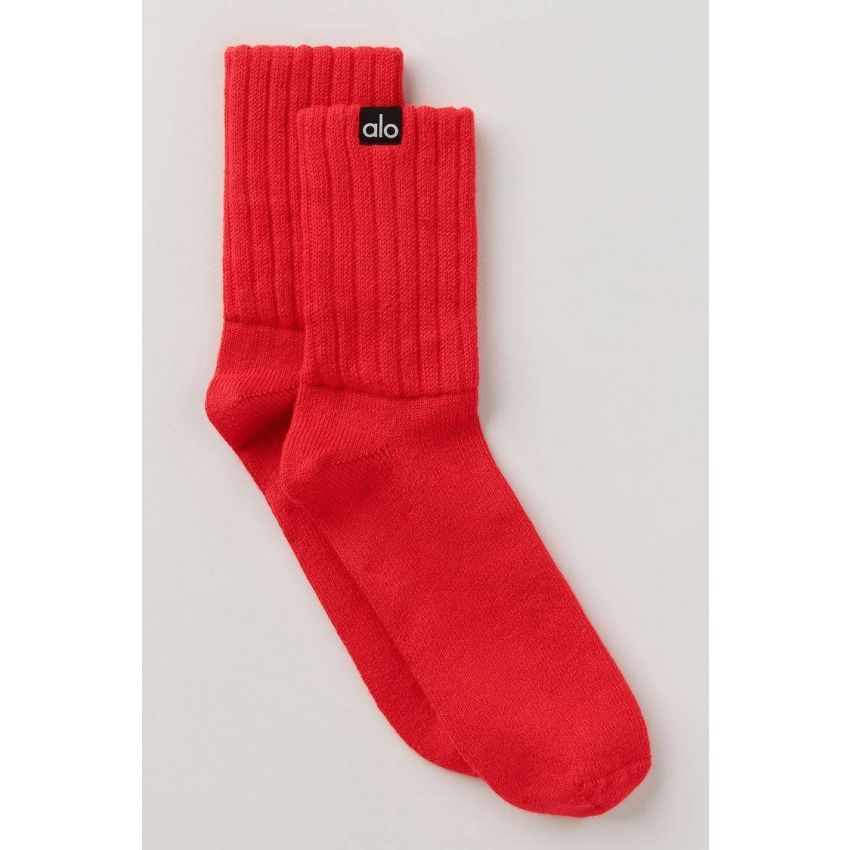 Unisex Half-Crew Scrunch Sock