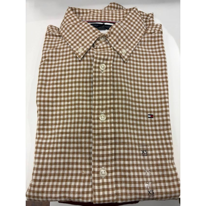 Camisa regular fit stretch manga longa