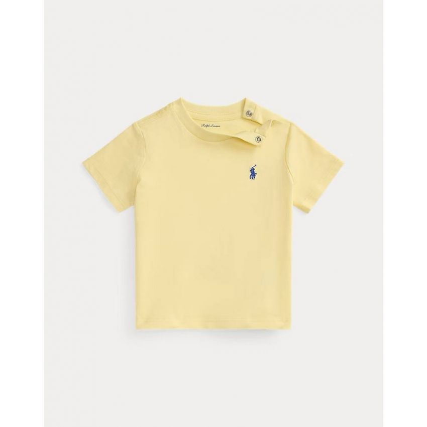 Cotton Jersey Crewneck Tee