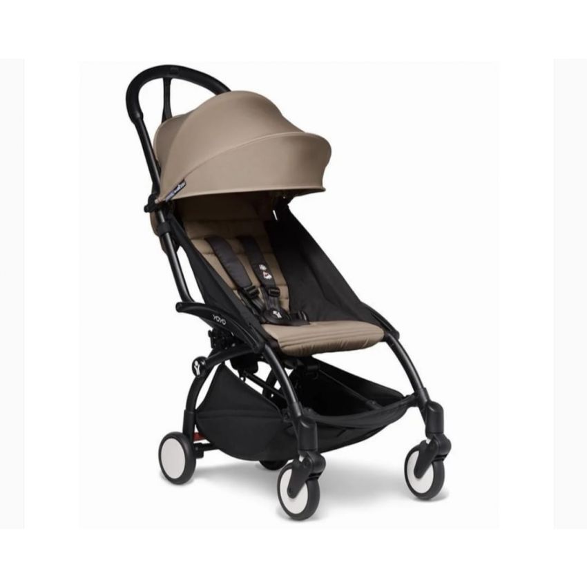 YOYO 2 BABYZEN STROLLER & COLOR PACK 6M+ COMBO, BLACK/TAUPE