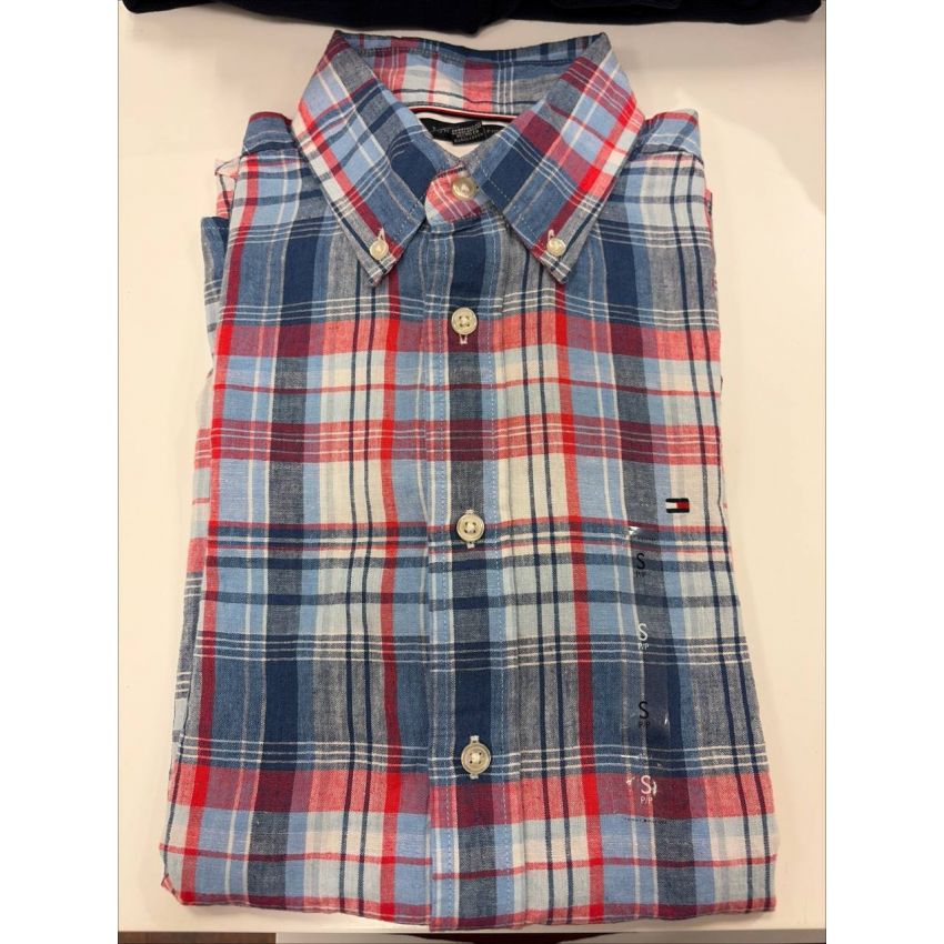 Camisa regular fit stretch manga longa