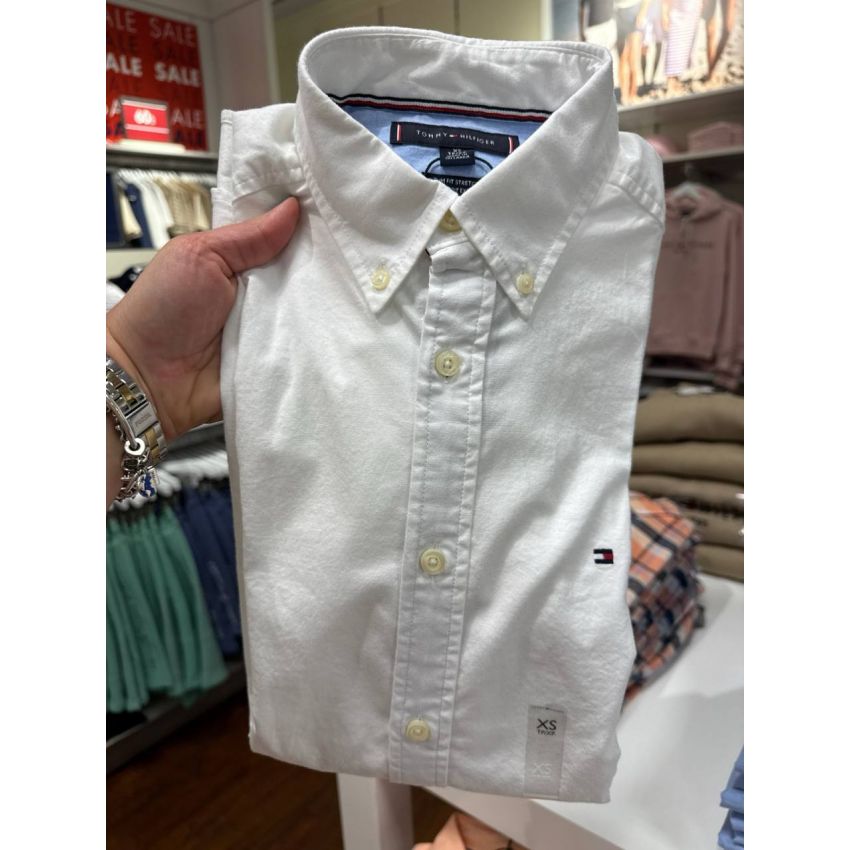 Camisa social manga longa SLIM fit Oxford stretch cotton
