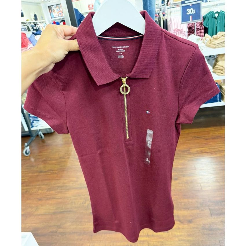 slim fit polo