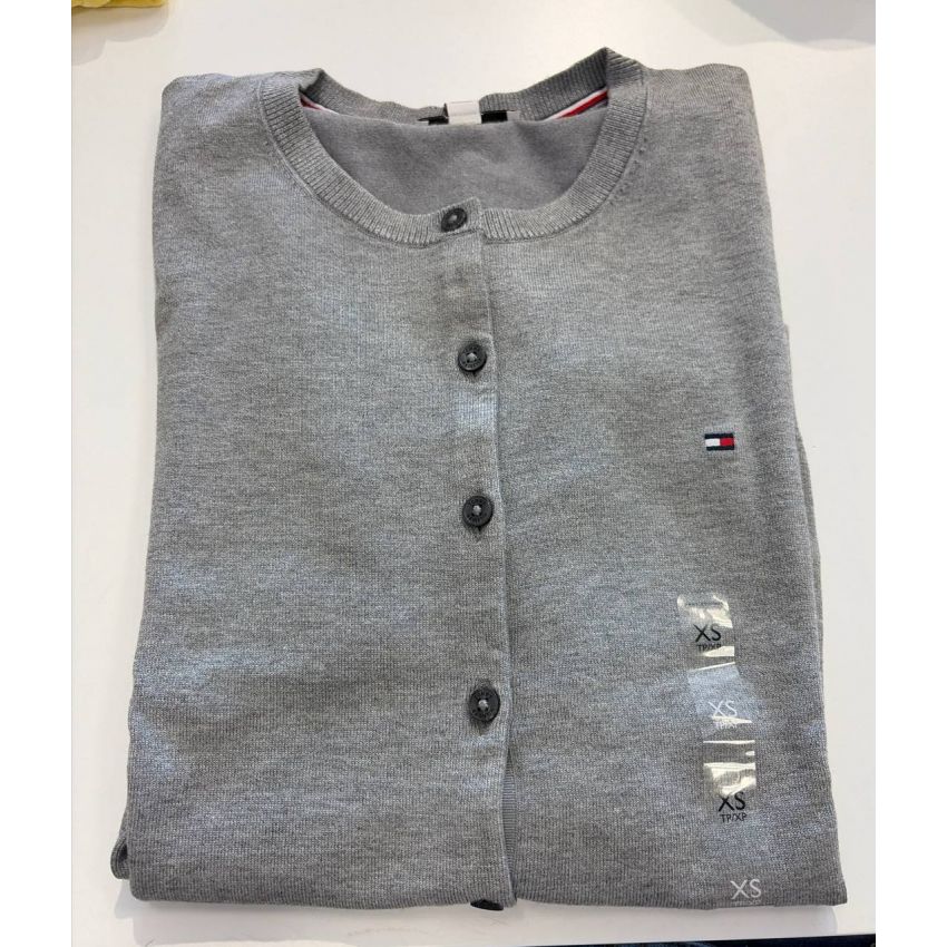 cardigan linha manga longa