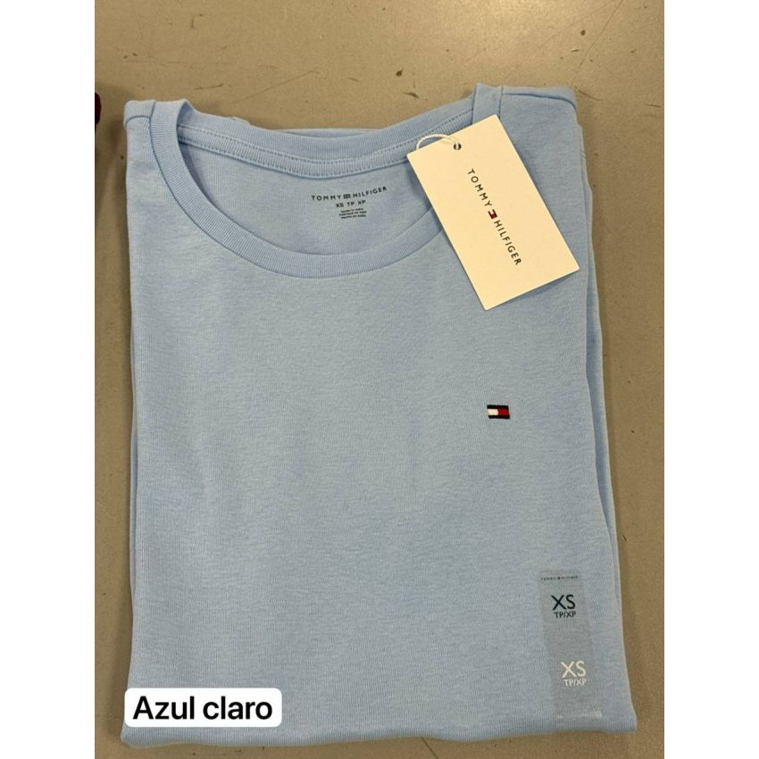 camiseta Gola U manga curta