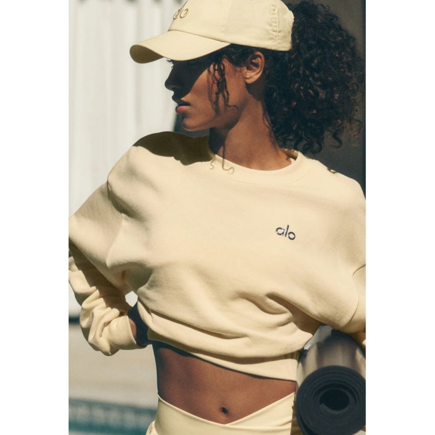 Cropped Accolade Crewneck