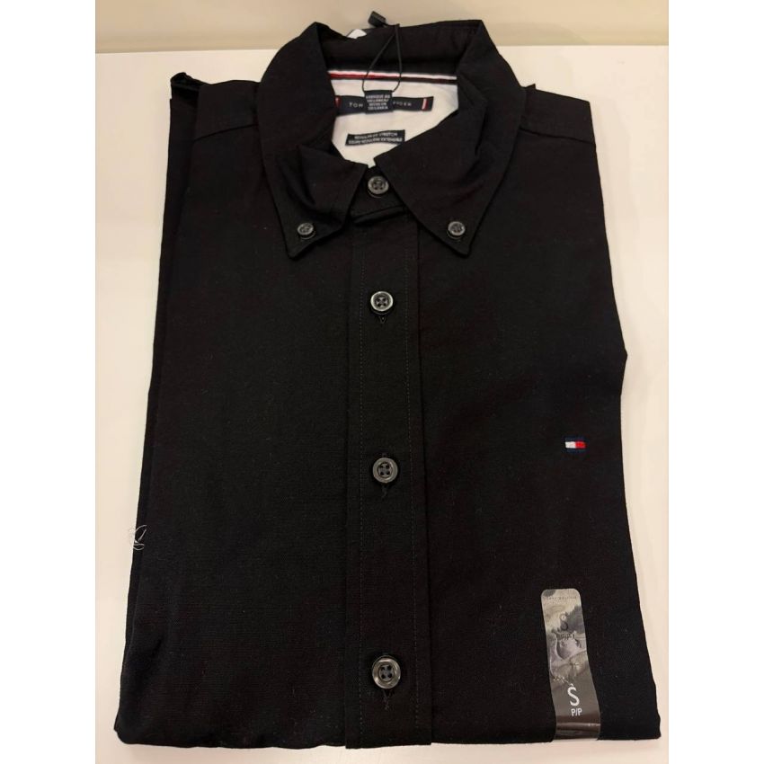 Camisa social manga longa REGULAR fit linho e algodão
