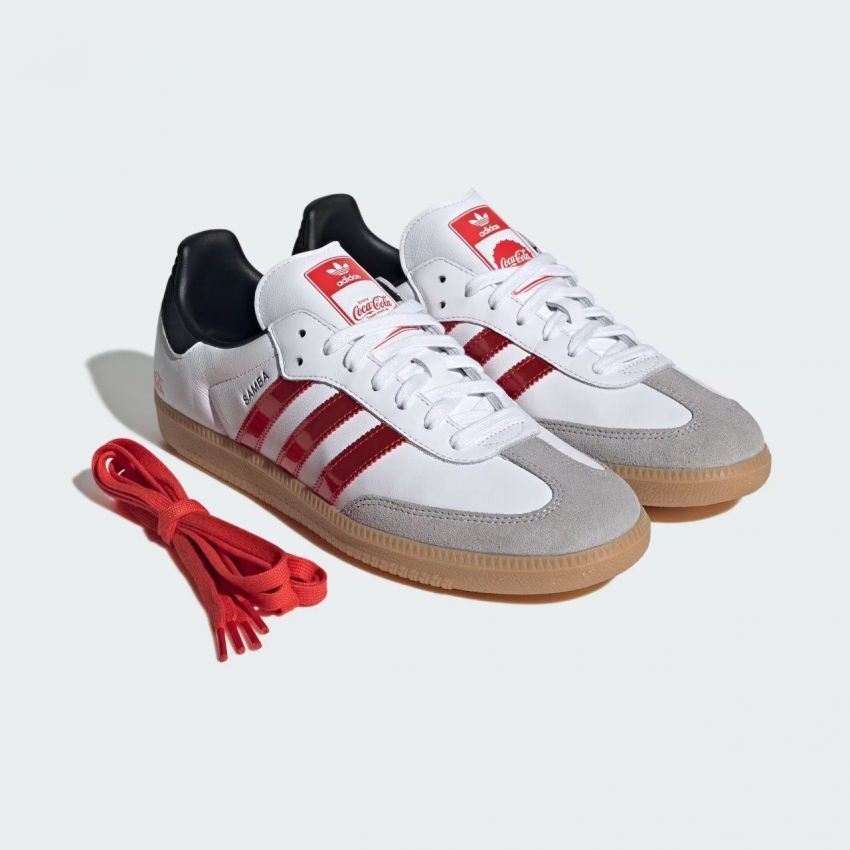 ADIDAS X COCA-COLA SAMBA OG SHOES