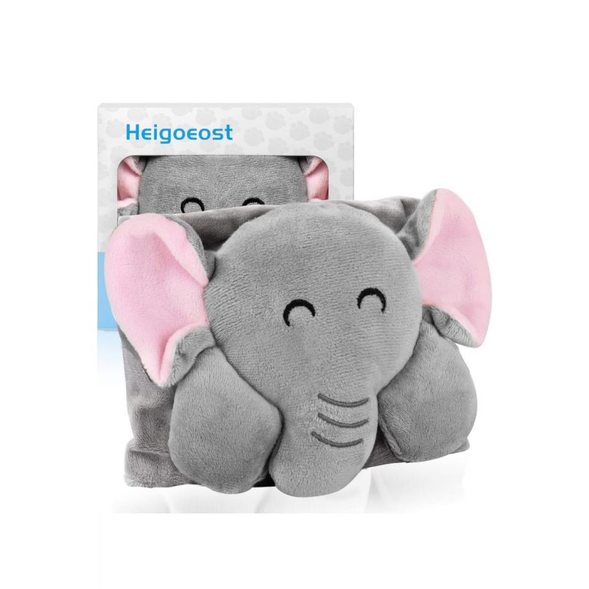 Baby Colic and Gas Relief - Heigoeost Heated Tummy Wrap for Newborns Belly Relief by Soothing Warmth