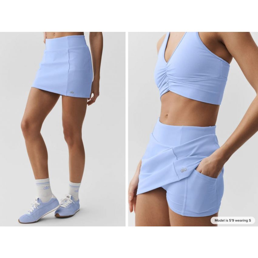 Airbrush High-Waist Good Form Tennis Skirt