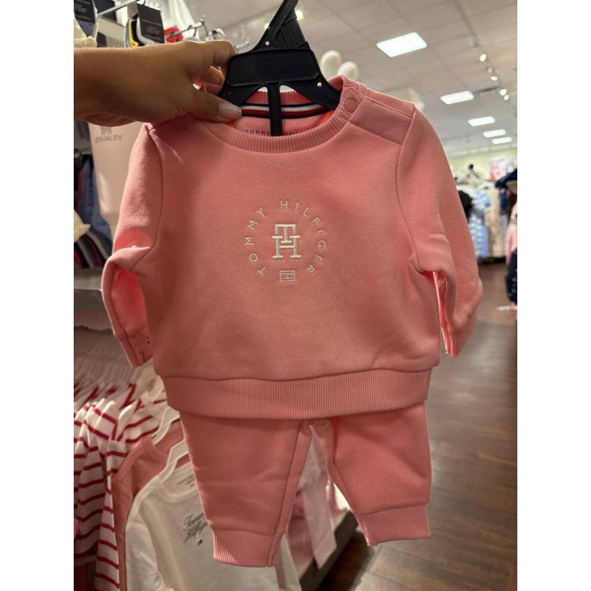 conjunto moletom e calca com fleece