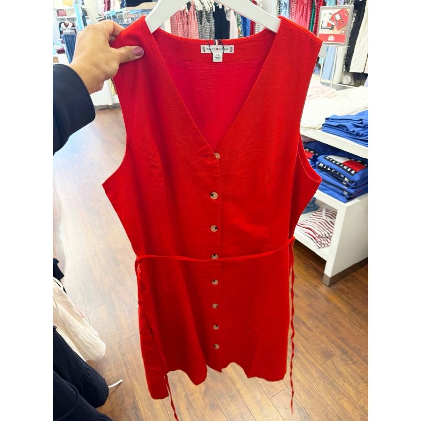 Vestido algodão com elastano