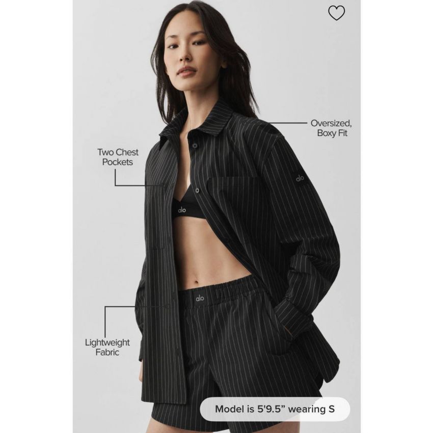 Pinstripe Daylight Button Down Long Sleeve