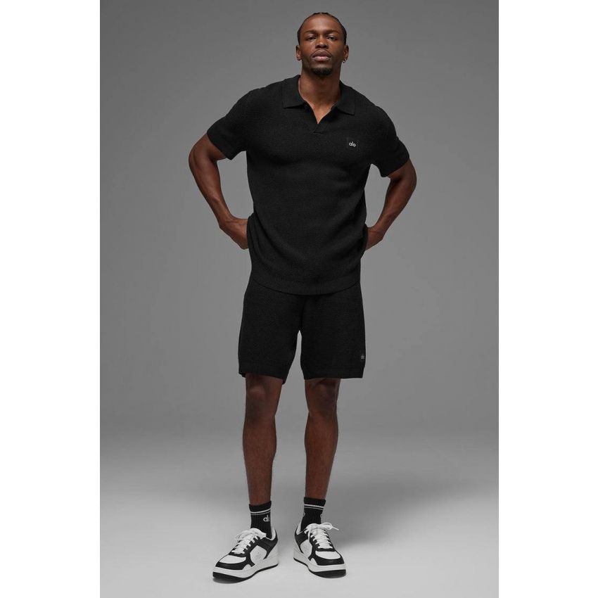 Sports Club Sweater Knit Polo
