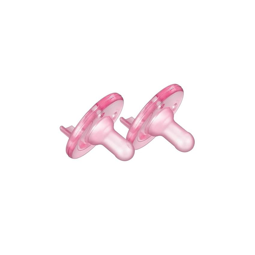 Philips Avent Super Soothie Pacifier, Pink, 3+ months, 2 Pack, SCF192/07