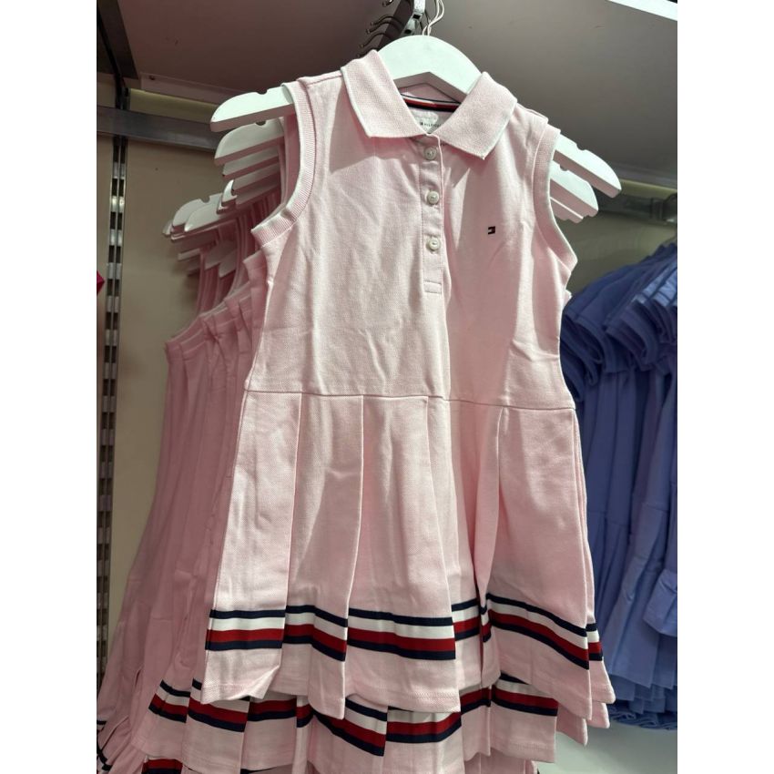 vestido polo sem manga