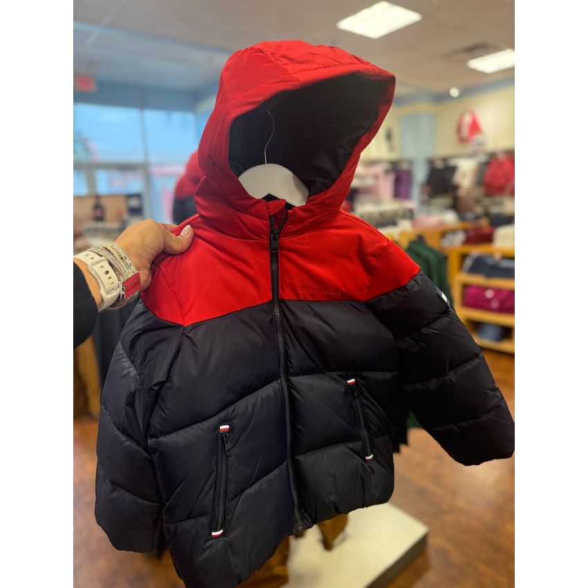 JAQUETA PUFFER COM CAPUZ