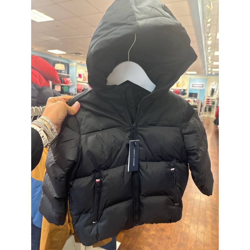 JAQUETA PUFFER COM CAPUZ