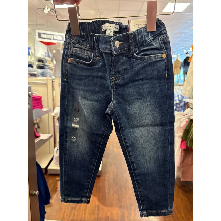 calça jeans pull on skinny