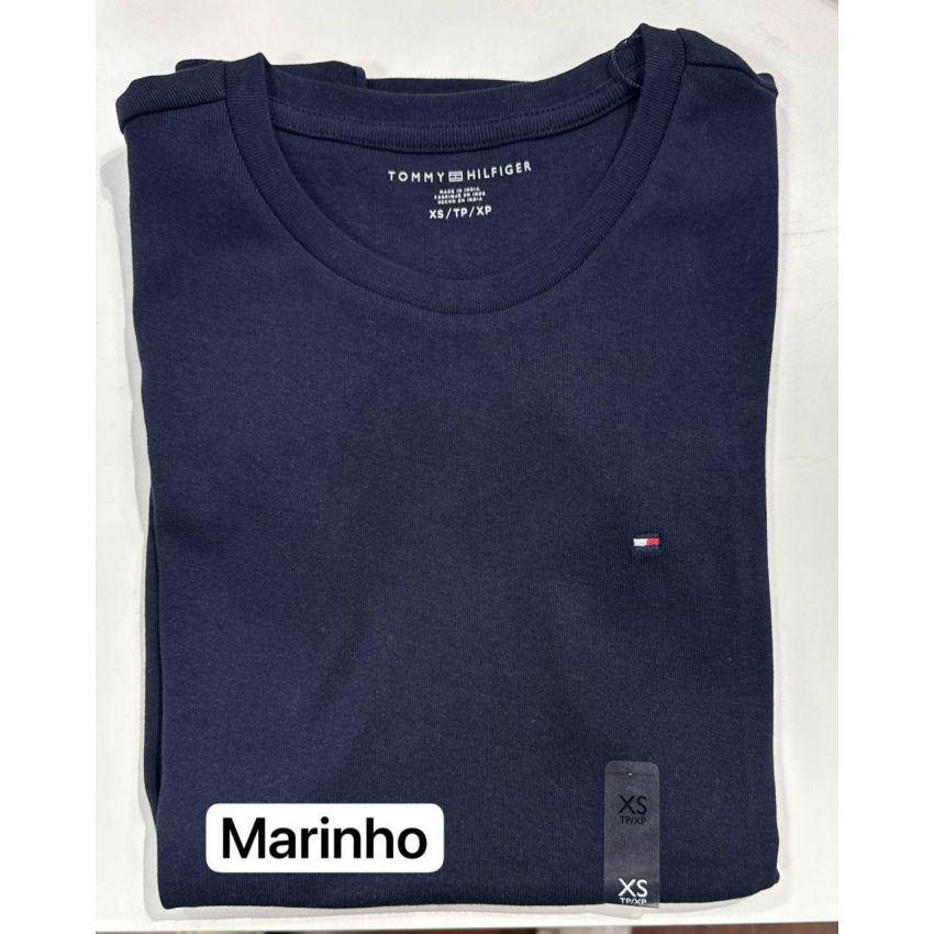 BLUSA BÁSICA DECOTE U MANGA CURTA