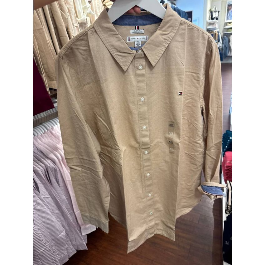 FEMININO Camisa Classic Fit Manga Longa