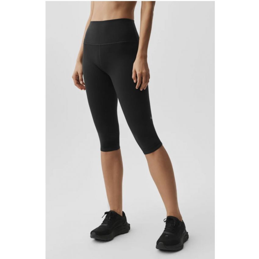 116 High-Waist Airbrush Capri