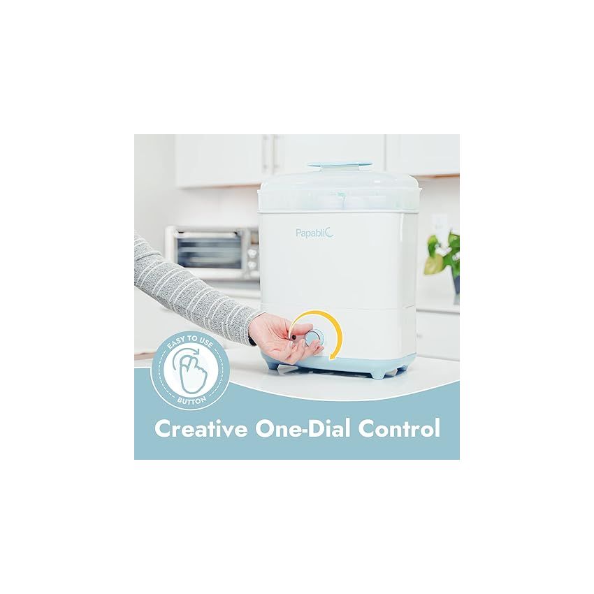 Papablic Baby Bottle Electric Steam Sterilizer and Dryer