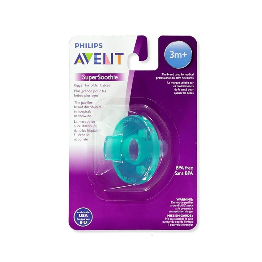 Phillips Avent Soothie Pacifier Green 3 m+