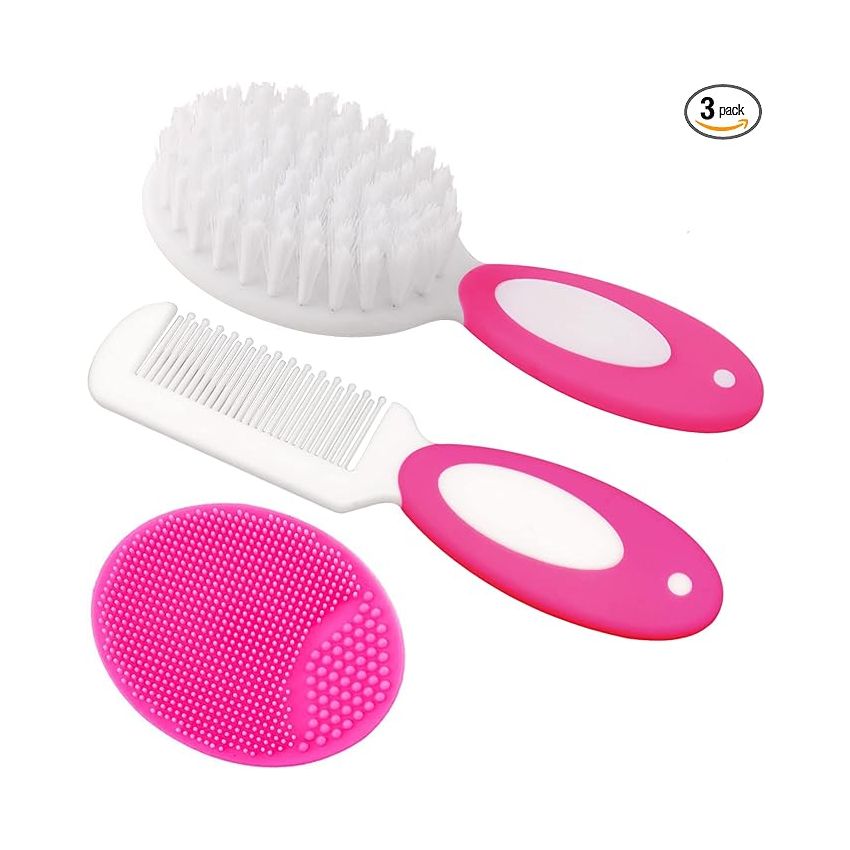 Baby Hair Brush, Cradle Cap Brush, Baby Hair Comb