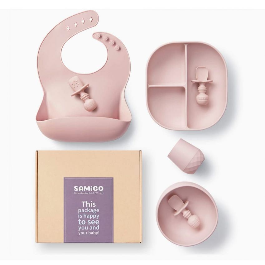 Silicone Baby Feeding Set, Baby Led Weaning Supplies