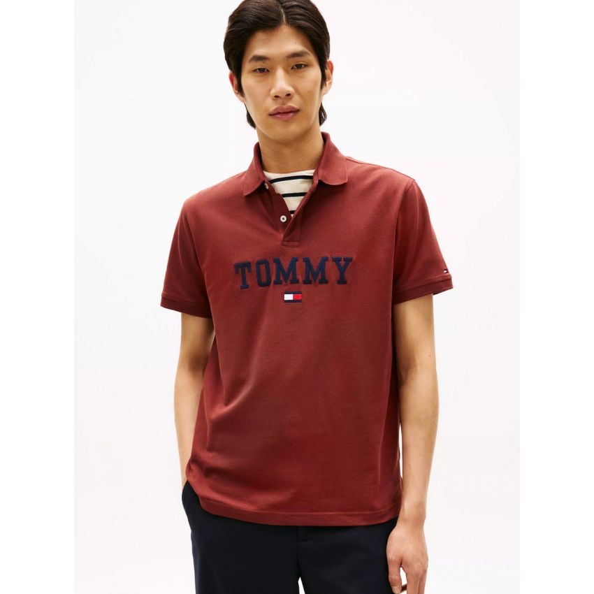 Regular Fit Monotype Tommy Logo Polo