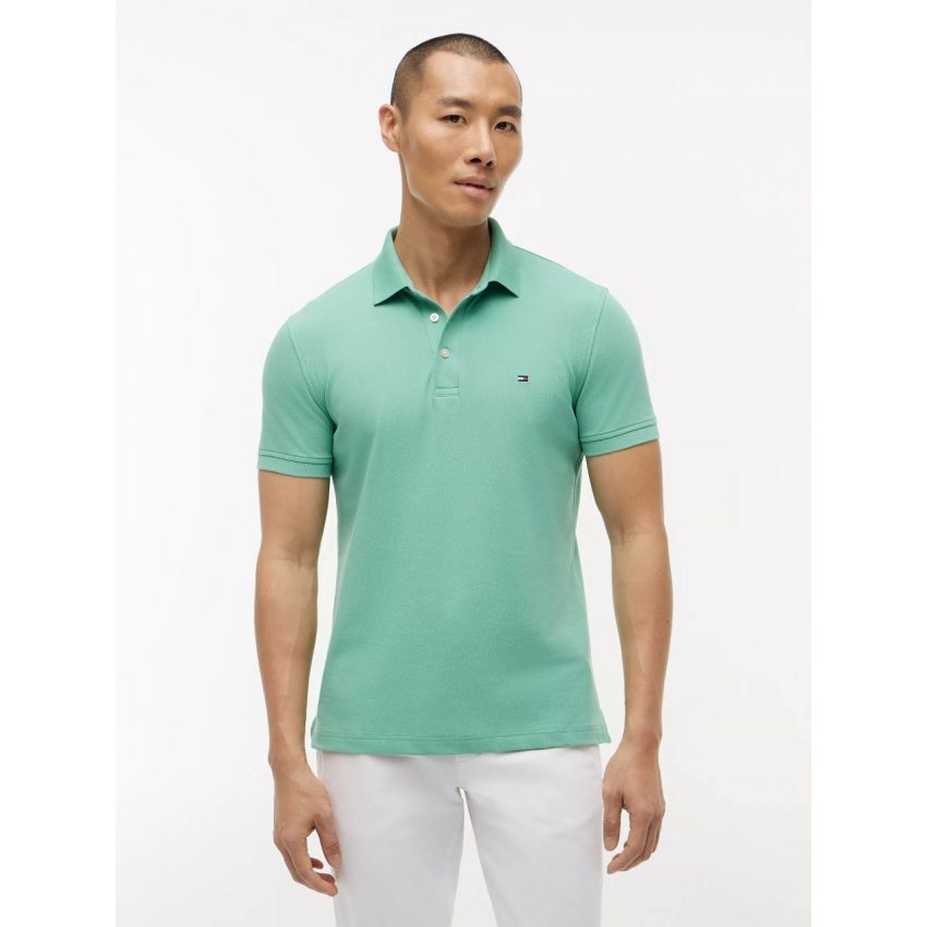 Slim Fit Stretch Pique Polo