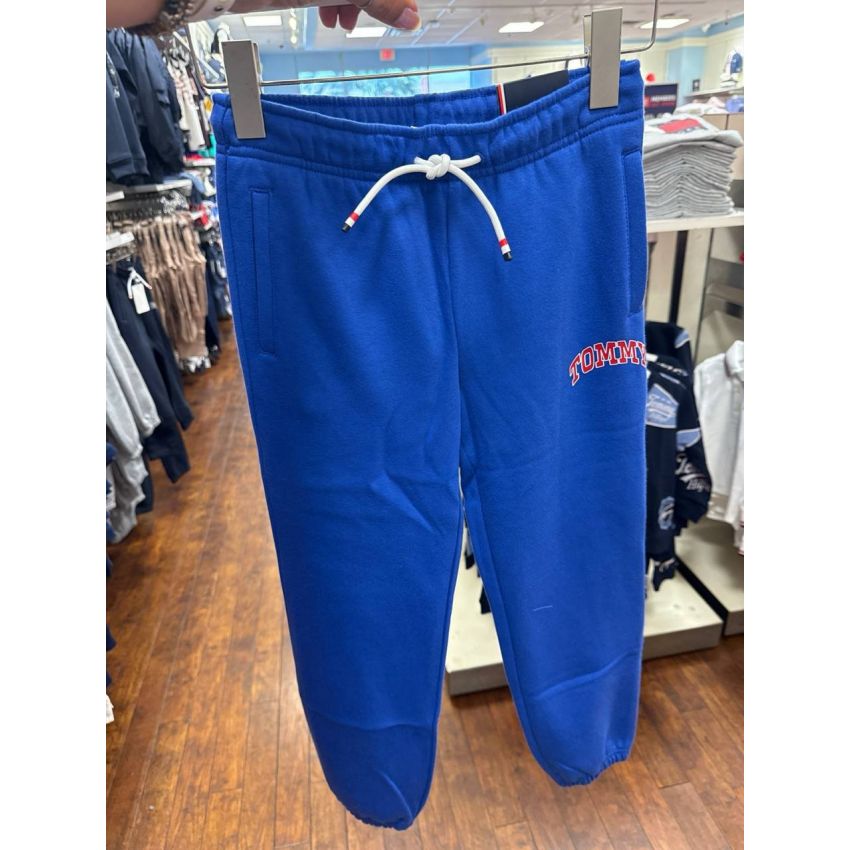 calça moletom com fleece e elástico na barra