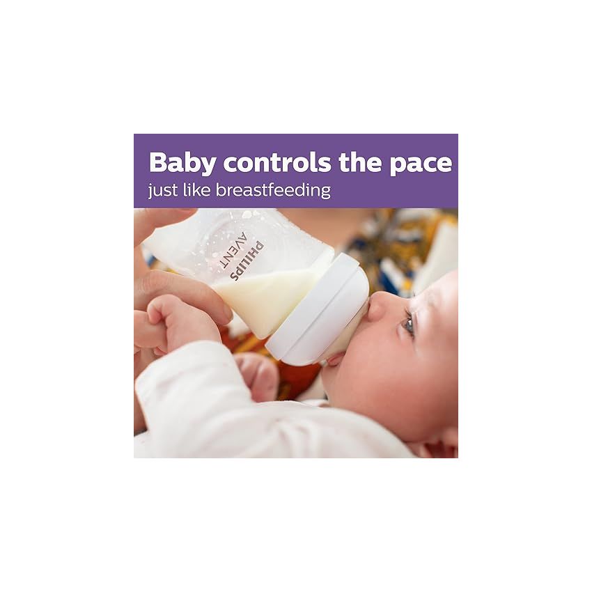 Philips AVENT Natural Baby Bottle with Natural Response 