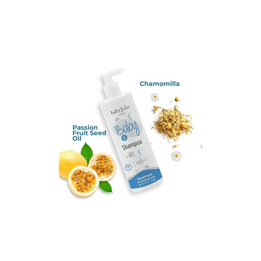 Baby Jolie Baby Bath Set | 1 Baby Shampoo 7.5oz (221ml) + 1 Baby Hair Conditioner 7.5oz (221ml) + 1 Baby Lotion 11oz (325ml)